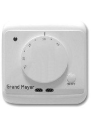 Термостат мех.  Grand Meyer MST-2 датчик пола, датчик возд. 3.6кВт 16А белый