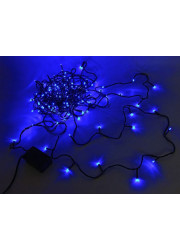 Электрогирлянда ILD120C-GB 120LED 12м 8 реж. син. IP20 SHlights 4690601041913