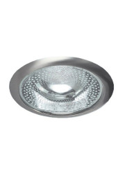 Светильник Downlight 226 03 06 круглый встраиваемый для компакт. люм. лампы 2x26W E27 со стеклом никель ИТАЛМАК IT8145