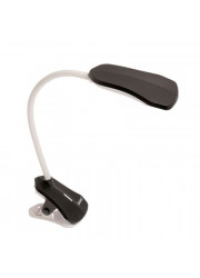 Лампа настольная LED TLD-513 Black/LED/360лм/4500K прищепка черн. Uniel 08822
