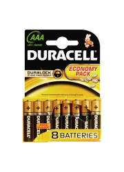 Элемент питания ААА LR LR03-8BL BASIC (блист.8шт) Duracell C0033441