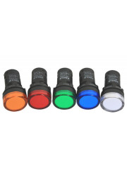Лампа AD22DS(LED) матрица 22мм 230В зел. КЭАЗ 238693