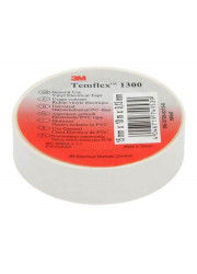 Изолента ПВХ 15мм Temflex 1300 бел. (рул.10м) 3М 7100081322