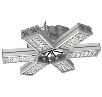 Светильник подвесной Ромашка High-Bay SVT-P-FLOWER-162Вт-27 (с защитой от 380В, трос)
