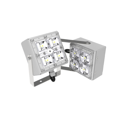 Мини-прожектор двухлучевой SVT-STR-2MX-9Вт-25-3000К-DS